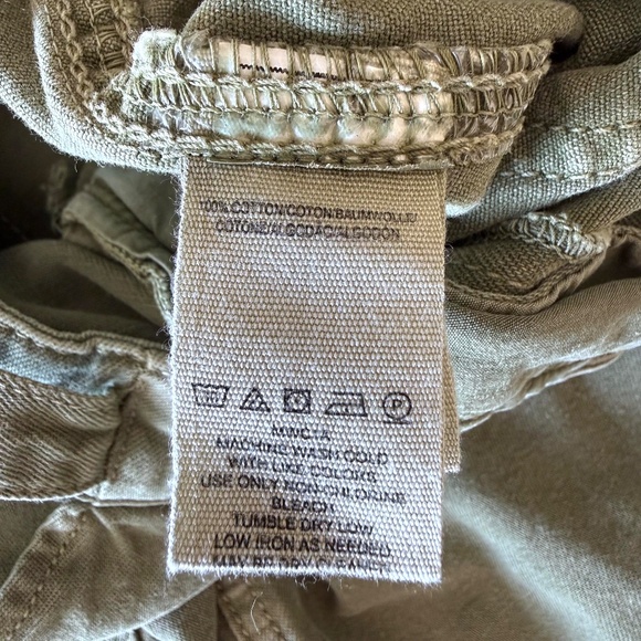 Free People Utility Cargo Mini Skirt | Women’s 12 | Olive Workwear Boho - Picture 6 of 8